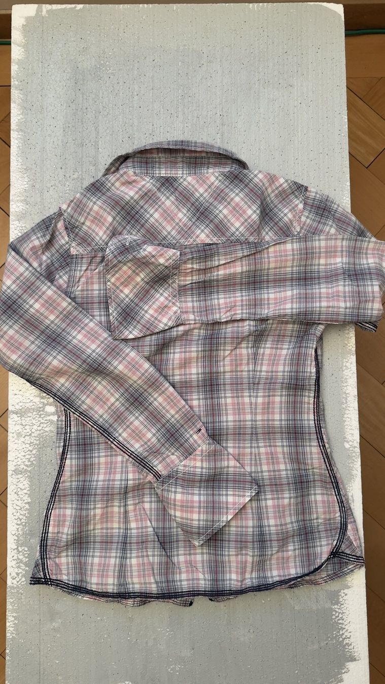 Tommy Hilfiger Blusen: Tommy Hilfiger - Baumwoll-Bluse Karomuster – Gebraucht aus Bern von MarieBrocante