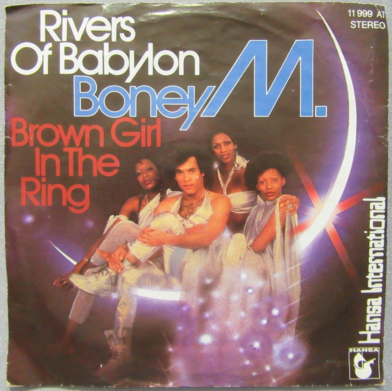 Dischi in vinile: Boney M. - Rivers of Babylon - Single 1978 – Usato da Auenstein venduto da Padabimbim