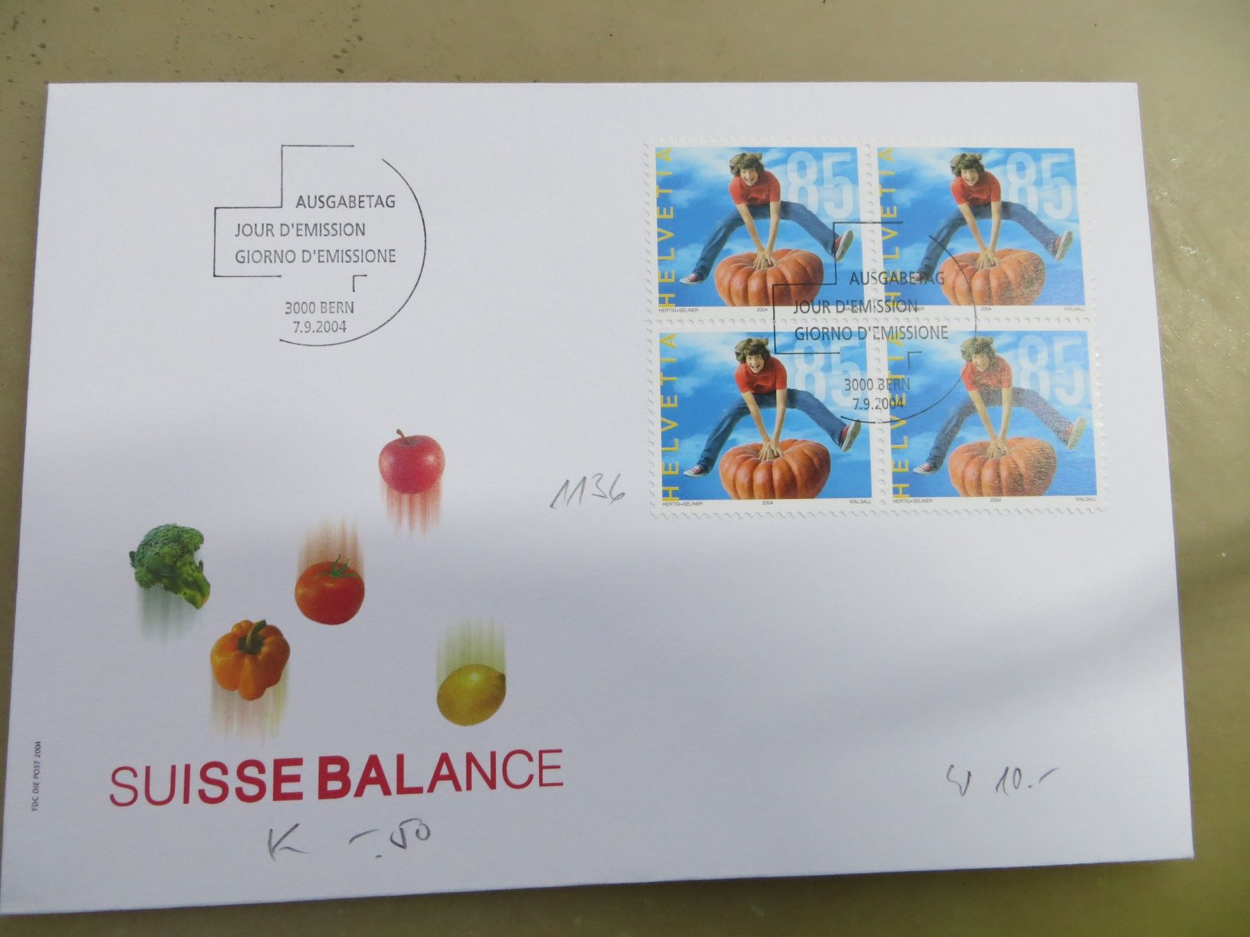 Tutti i francobolli: Brief FDC Sondermarken Viererblock 2004 – Nuovo (secondo la descrizione) da Basel venduto da 8013