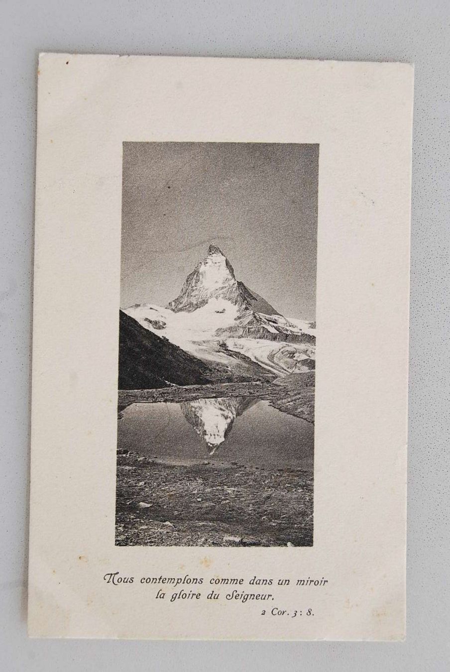 Ansichtskarten: AK Le Mont Cervin 1911 – Gebraucht aus Rüfenacht BE von Toro06