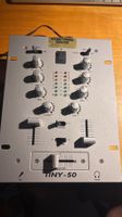Mischpult TINY-50, 2-Kanal, Phono/Line/Mic, analog