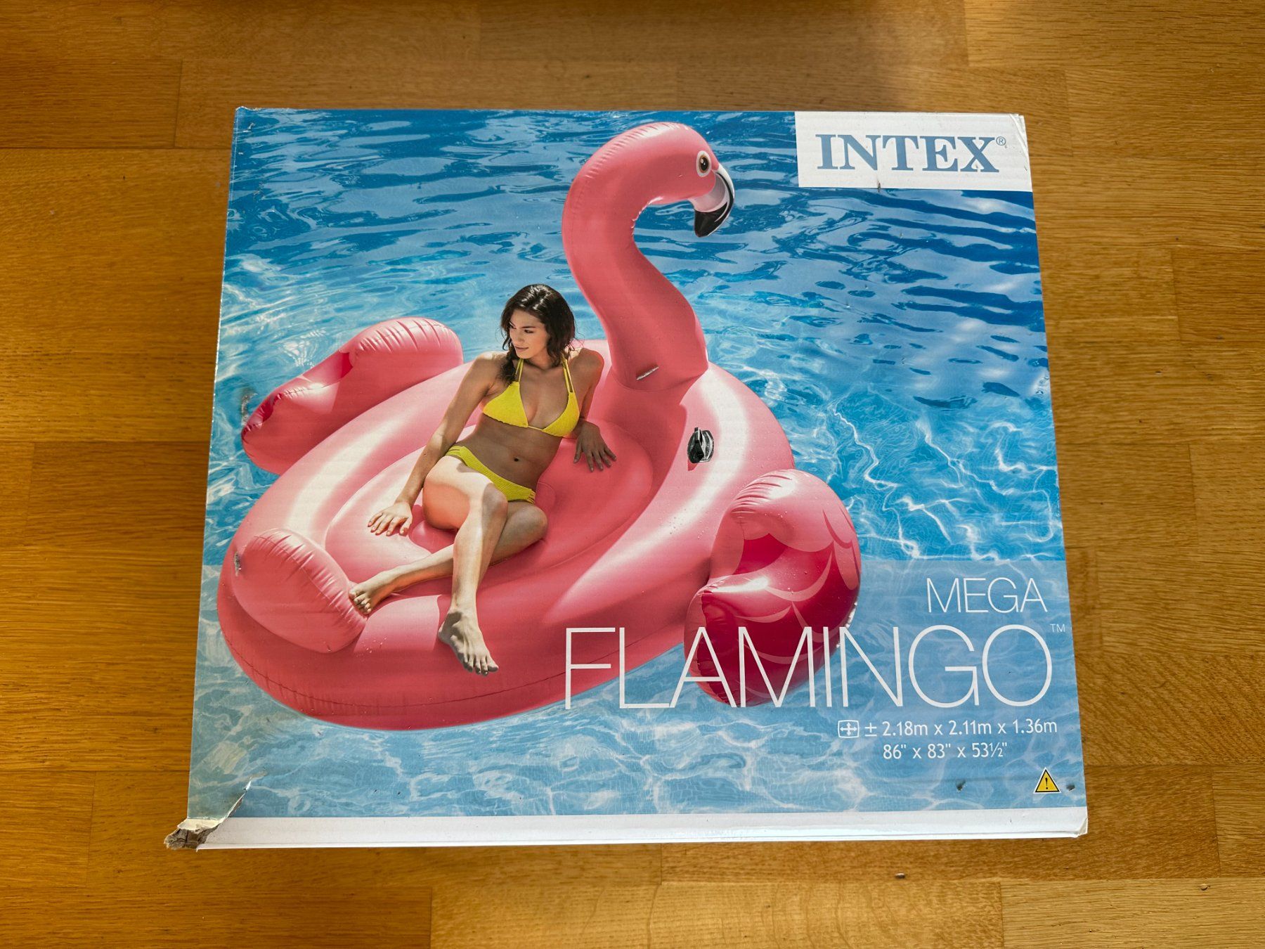 Schwimmringe: INTEX Mega Flamingo Insel 2m x 2m – Neu und originalverpackt aus Zürich von attilak
