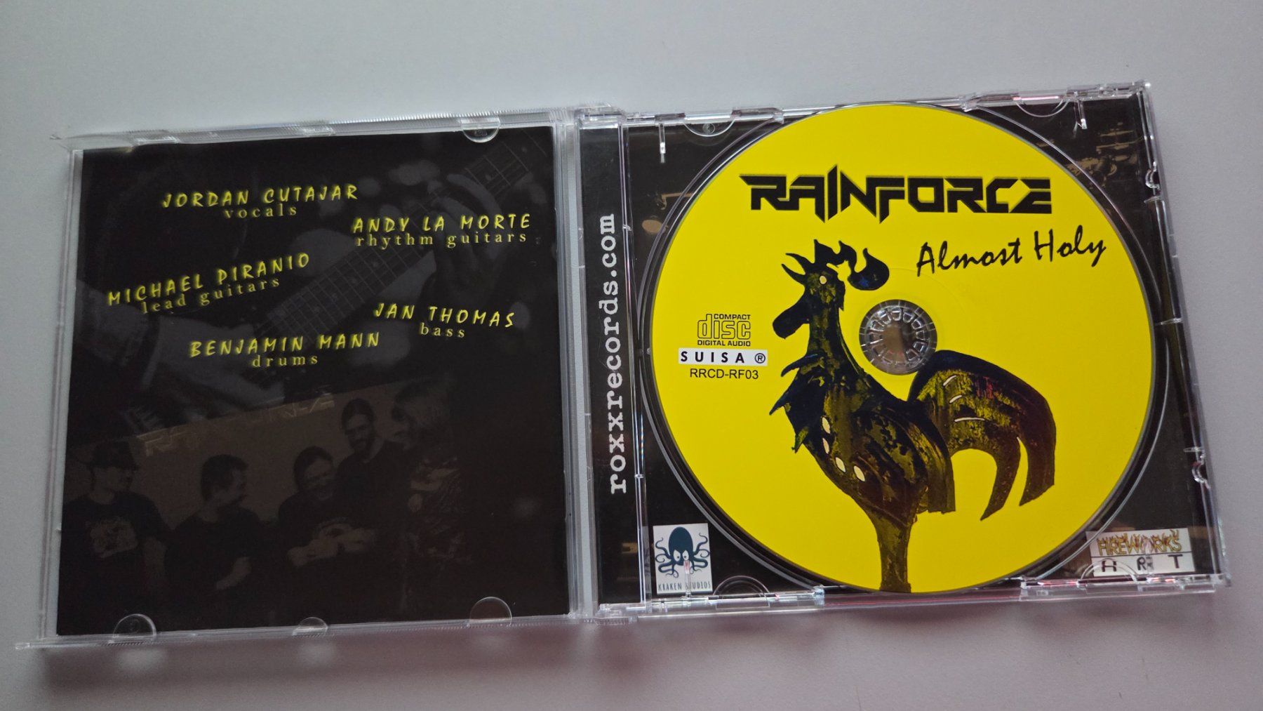 CD: CD Rainforce - Album Almost Holy – Usato da Schaffhausen venduto da Kellerrassel 1