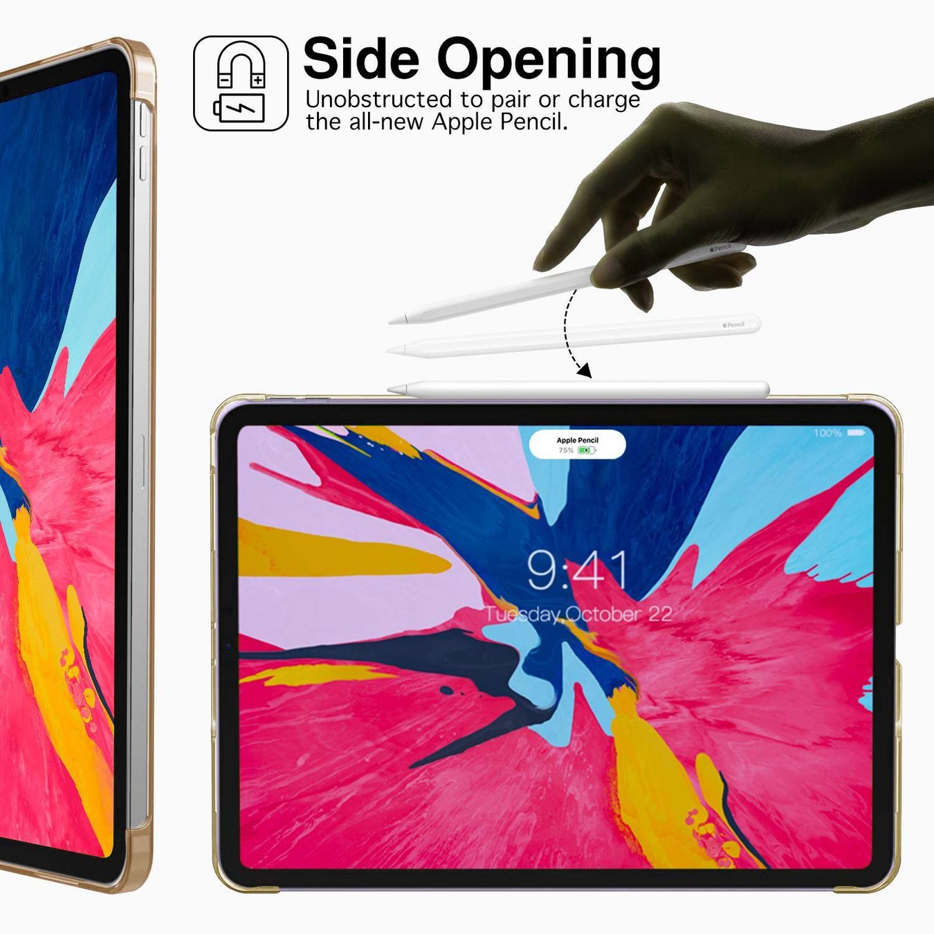 Covers & Borse: iPad Pro 11 2018 Hülle Etui Case Smart Folio Cover TASCHE – Nuovo e nell'imballaggio originale da Volketswil venduto da coverandmore 2