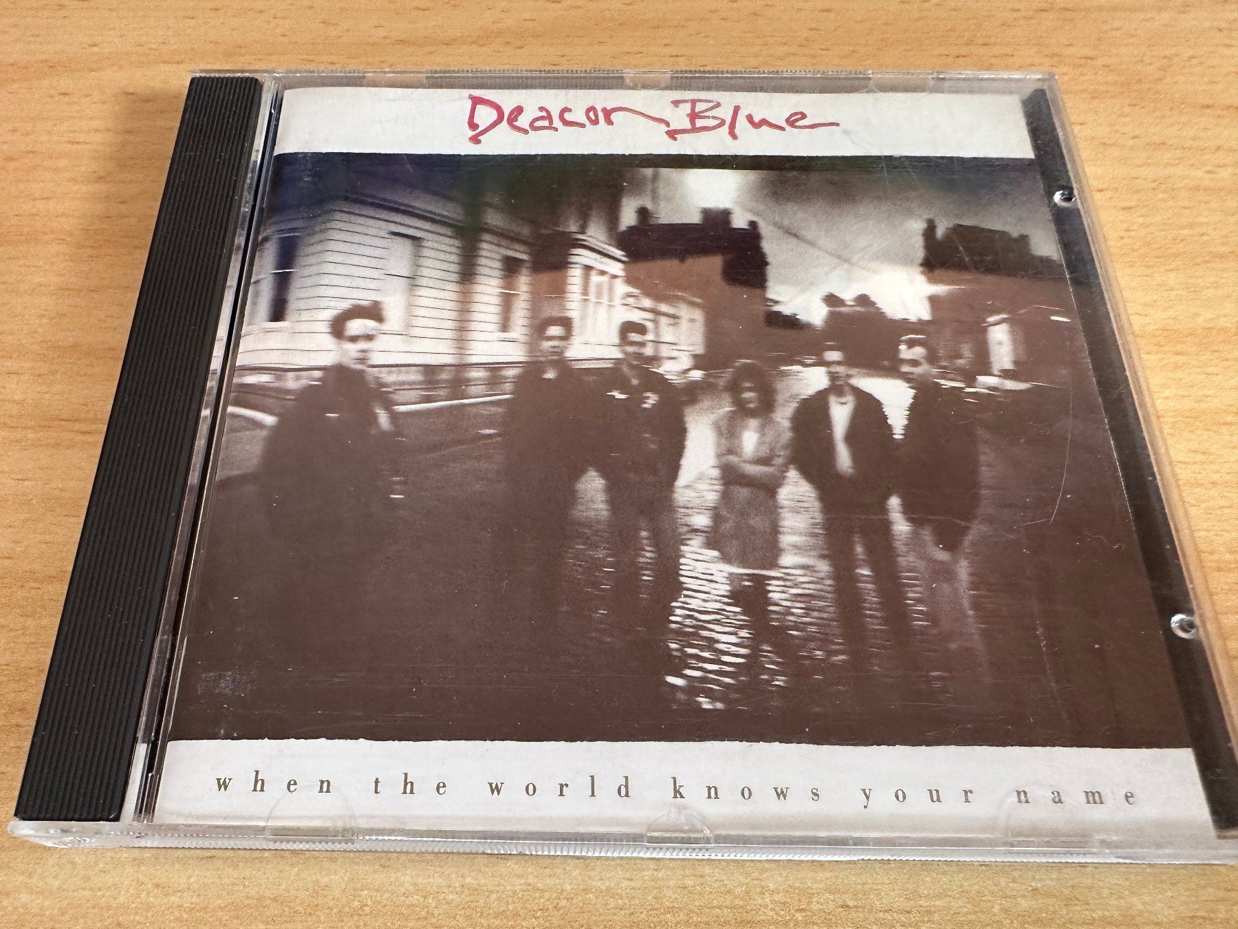 CD: Deacon Blue – When The World Knows Your Name – Usato da Rikon im Tösstal venduto da Alpenmutz