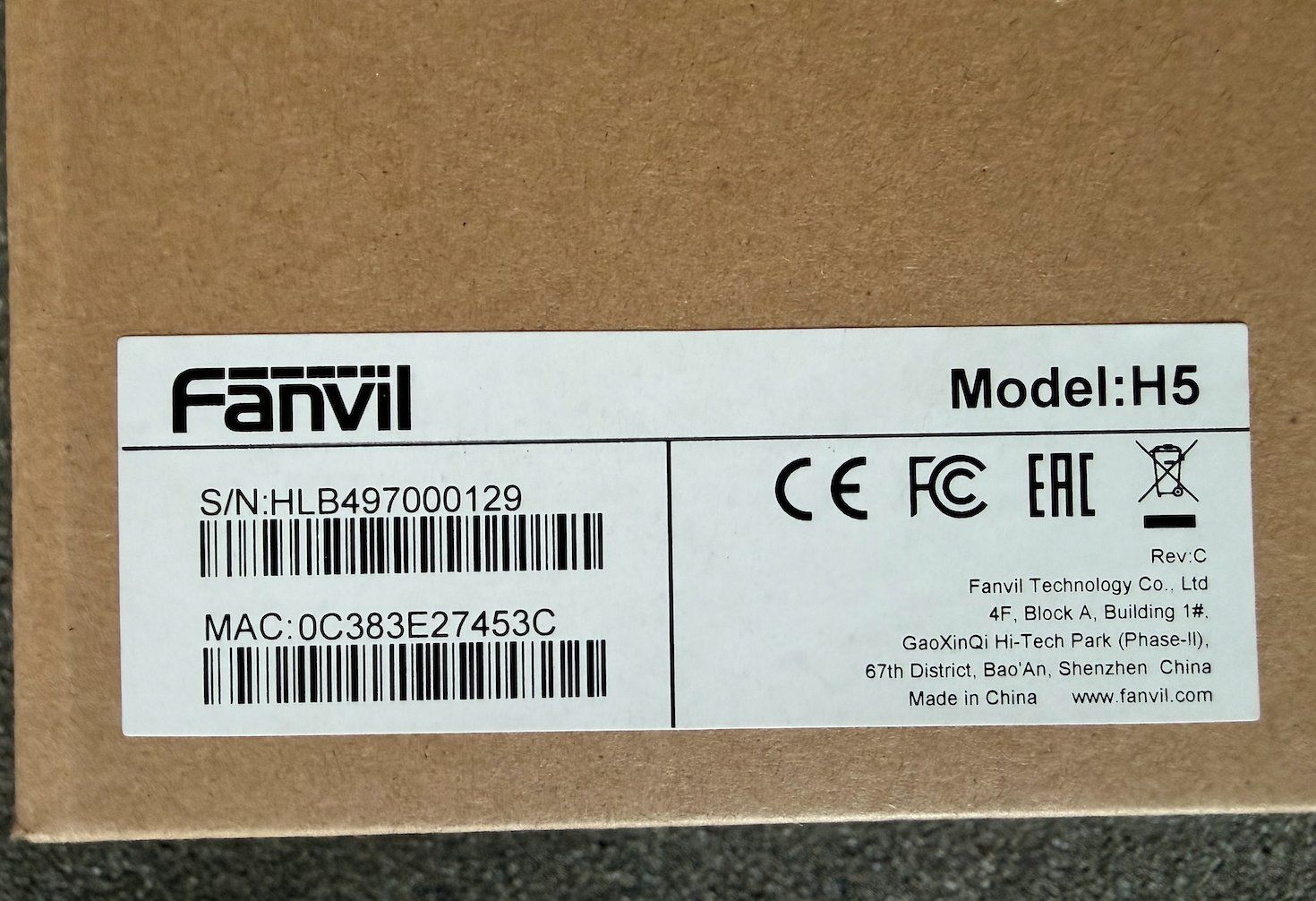 Telefoni: Fanvil Model H5 IP Telefon – Nuovo e nell'imballaggio originale da Baar venduto da Jackymann3 3