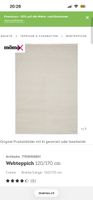 Webteppich Moemax creme 120x170 cm gebrauchter Zustand