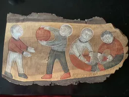 Schönes Holzbild, Kinder, Meinrad 69
