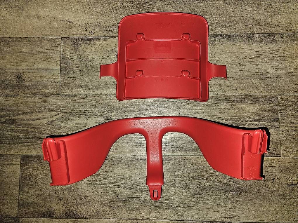 Stokke Seggioloni: Stokke Tripp Trapp Babyset, V3 in rot – Usato da Schüpfen venduto da SANNYLI31 2