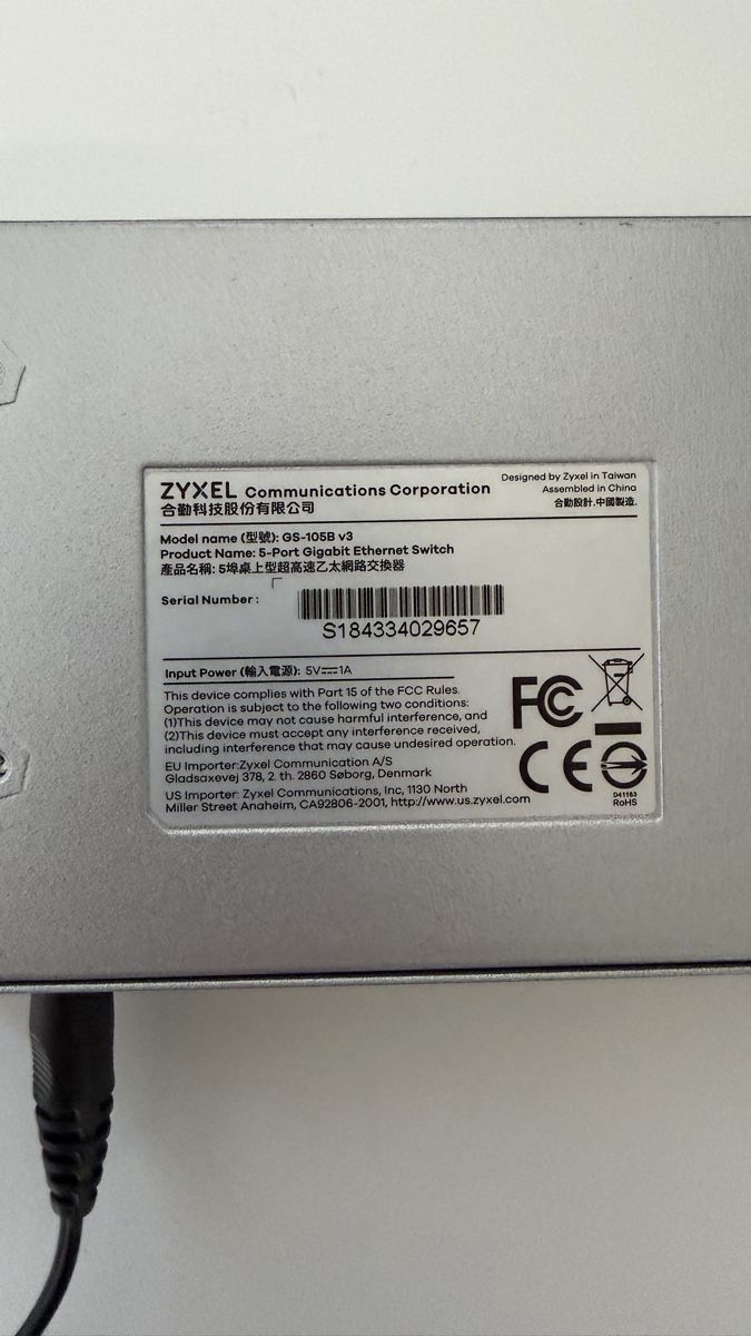 Zyxel Hubs & Switches: Netzwerk Switch – Gebraucht aus Zürich von Insel8 2