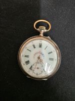 Antike Taschenuhr, Handaufzug, Silber und Gold Top!