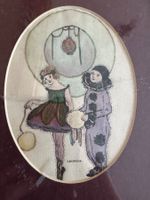Bild Original Tinte, Öl, Wasserfarbe und Metall England