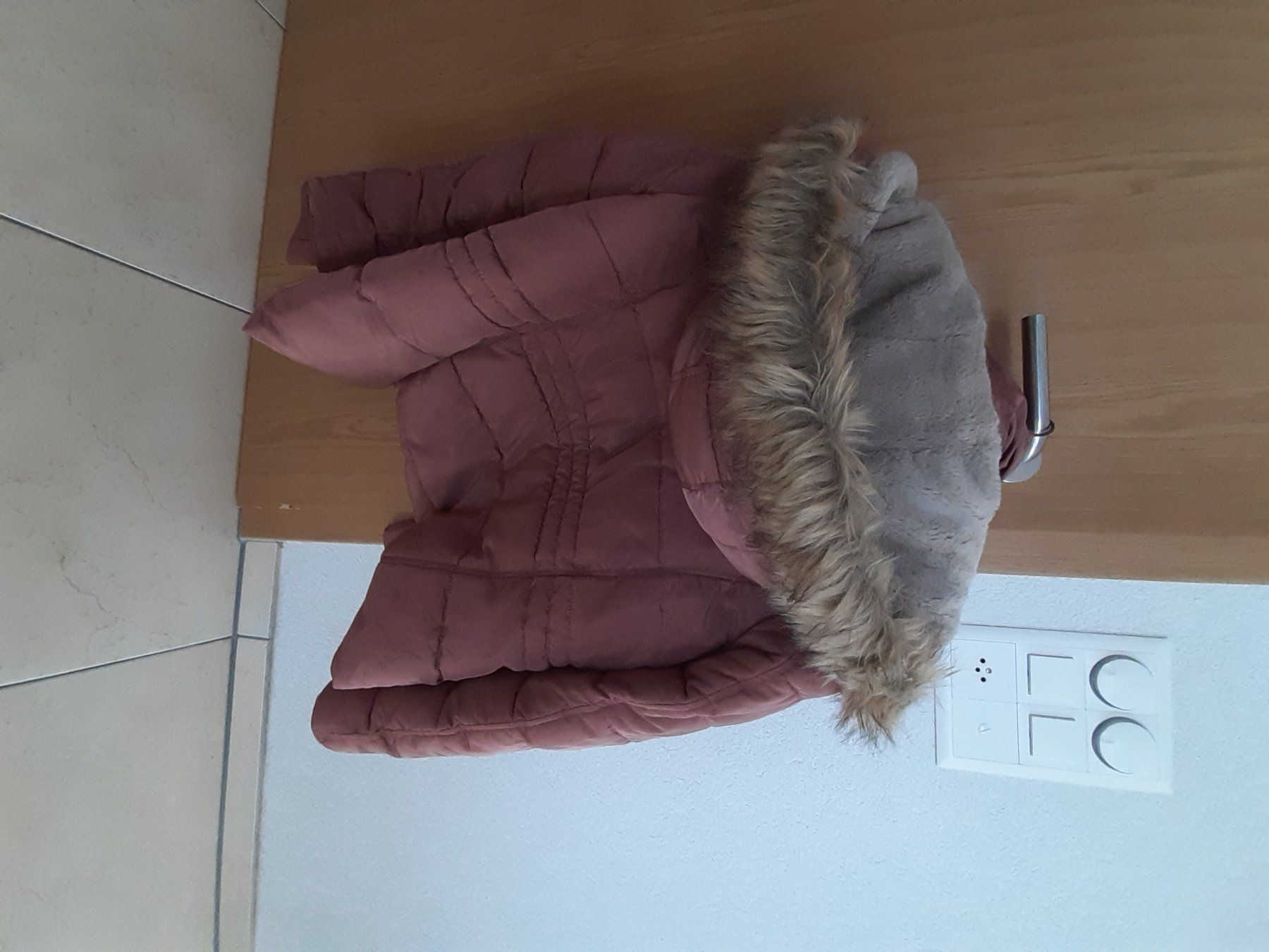 Jacken: Damen Winterjacke Gr. L Kapuze, Rosa, – Gebraucht aus Rothenthurm von Meitli18 1