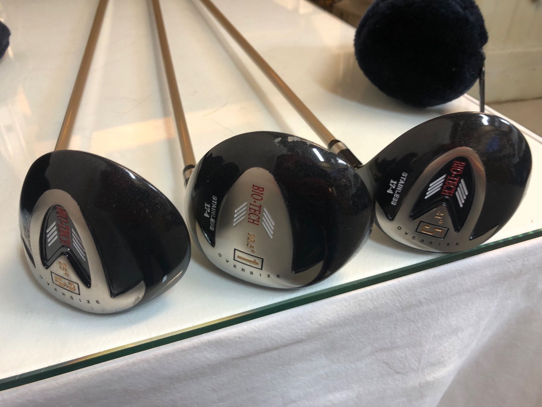Spalding Clubs & Sets: Golfset komplett; Golftasche mit Wagen plus Schläger – D'occasion à Brunnen par Allerwaren 6