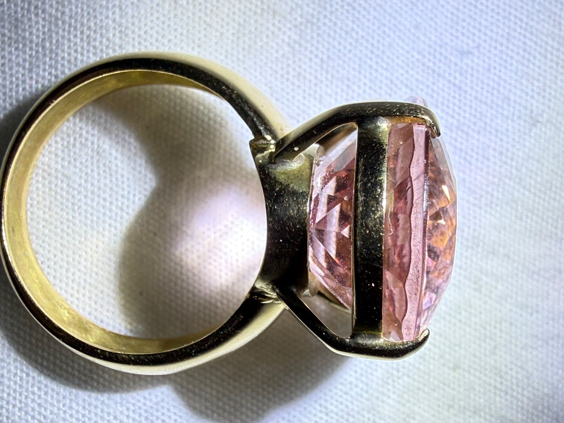 Ringe: Morganite Natural GoldRing 18k – Gebraucht aus Oberhof von RealStone 5