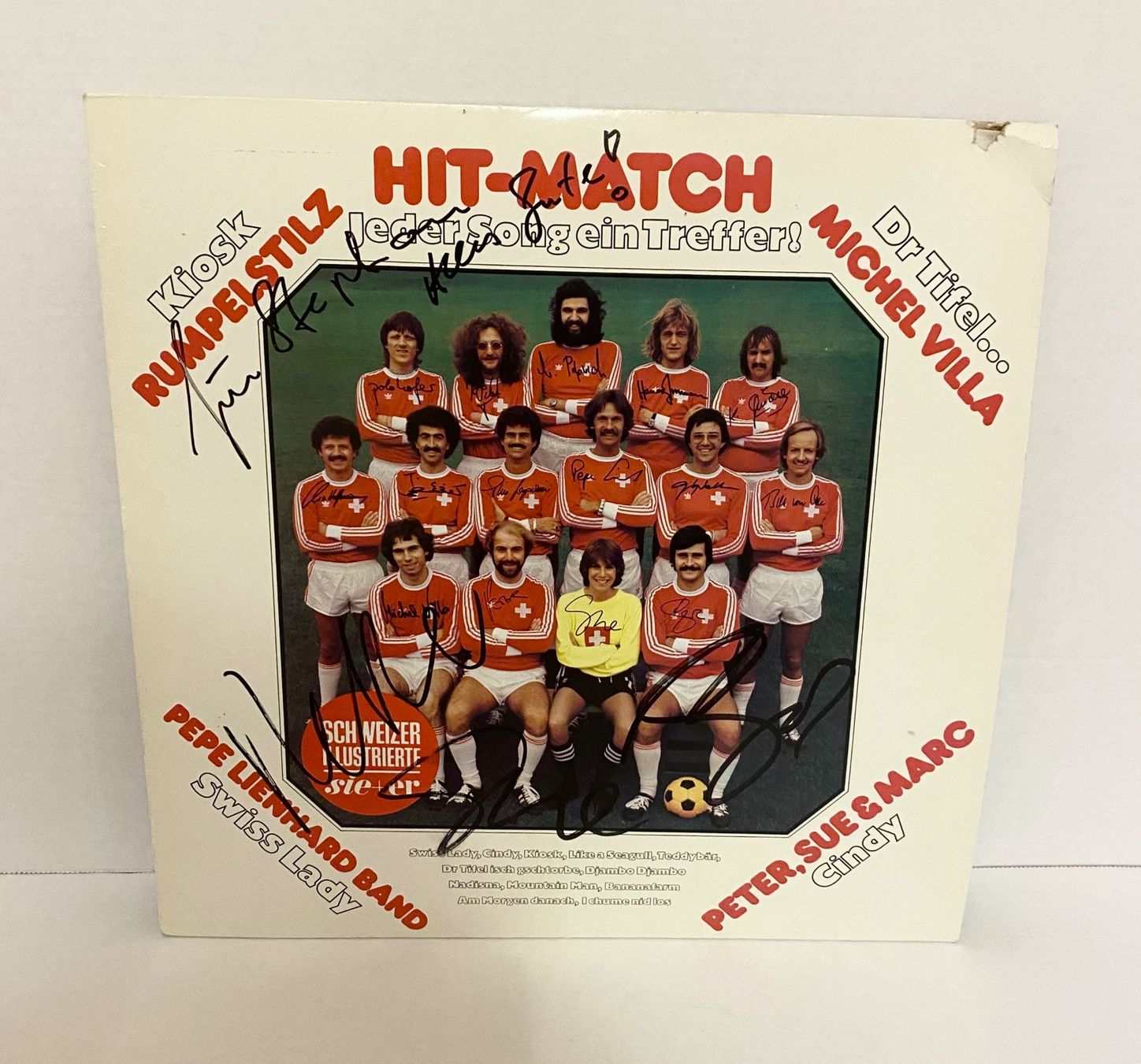 Dischi in vinile: LP "Hit-Match - jeder Song ein Treffer" - Signiert – Usato da Thun venduto da VintageFindz