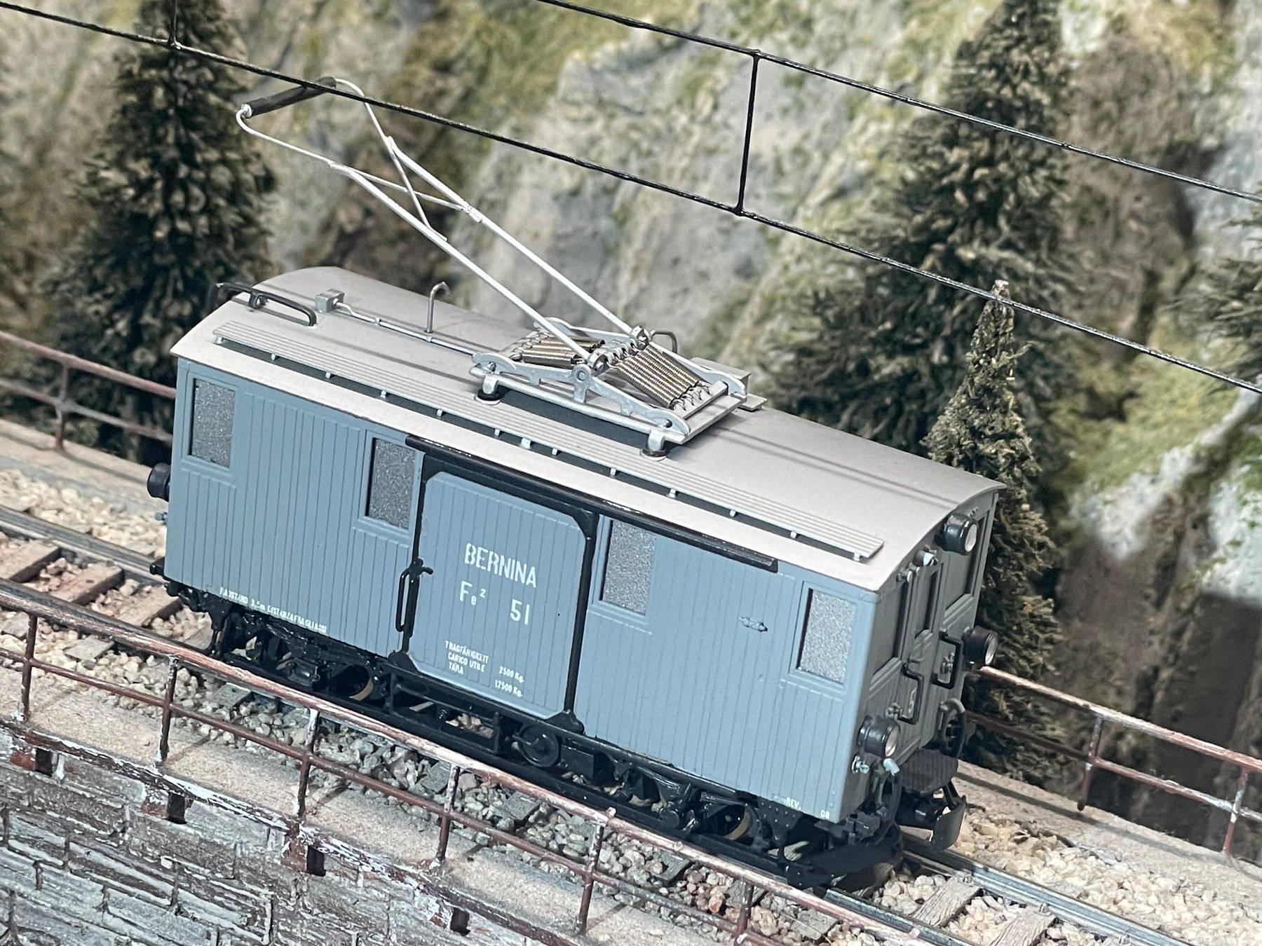 Lemaco Modellini di ferrovie: Lemaco, Bernina Fe 2/2, No: 51 – Usato da Krummenau venduto da ferrotech 4