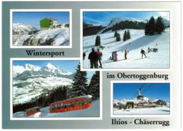 Unterwasser - 4 Bild AK Iltios-Chäserrugg