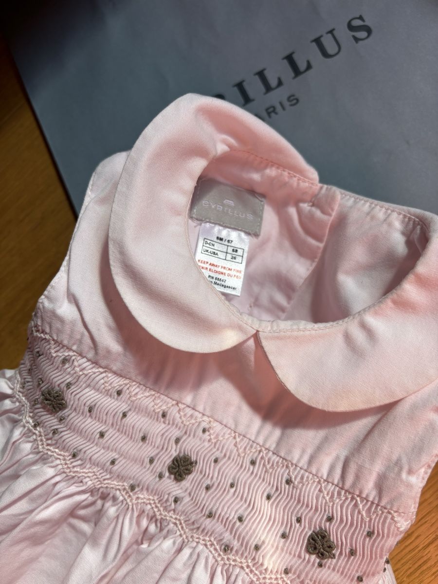 Cyrillus Vestiti & Gonne: Robe Cyrillus smocks 6 mois - 68cm COMME NEUVE – Nuovo (secondo la descrizione) da Founex venduto da ari_2gt7 4
