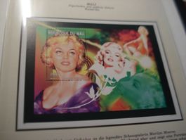 Mali Block Gedenken an Marilyn Monroe **,  um 2002