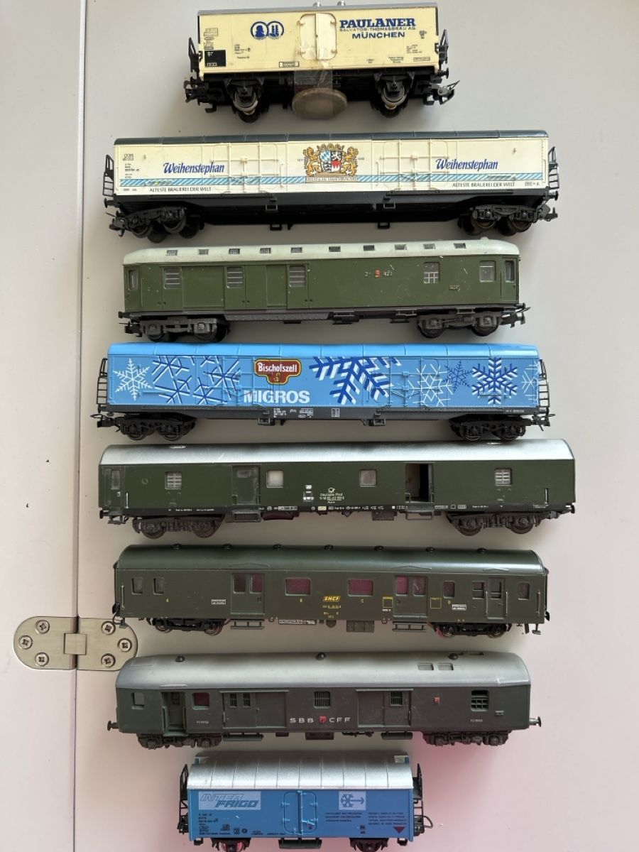 Modellini di ferrovie: Wagons marchandise HO – Usato da Veytaux venduto da ccristina