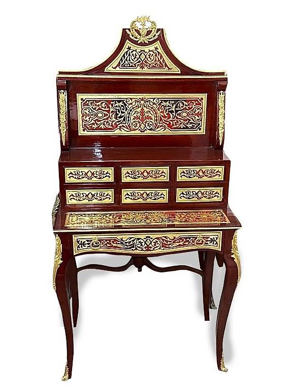 Schreibtische: Secrétaire style André Charles Boulle, – Gebraucht aus geneve von louisart 2