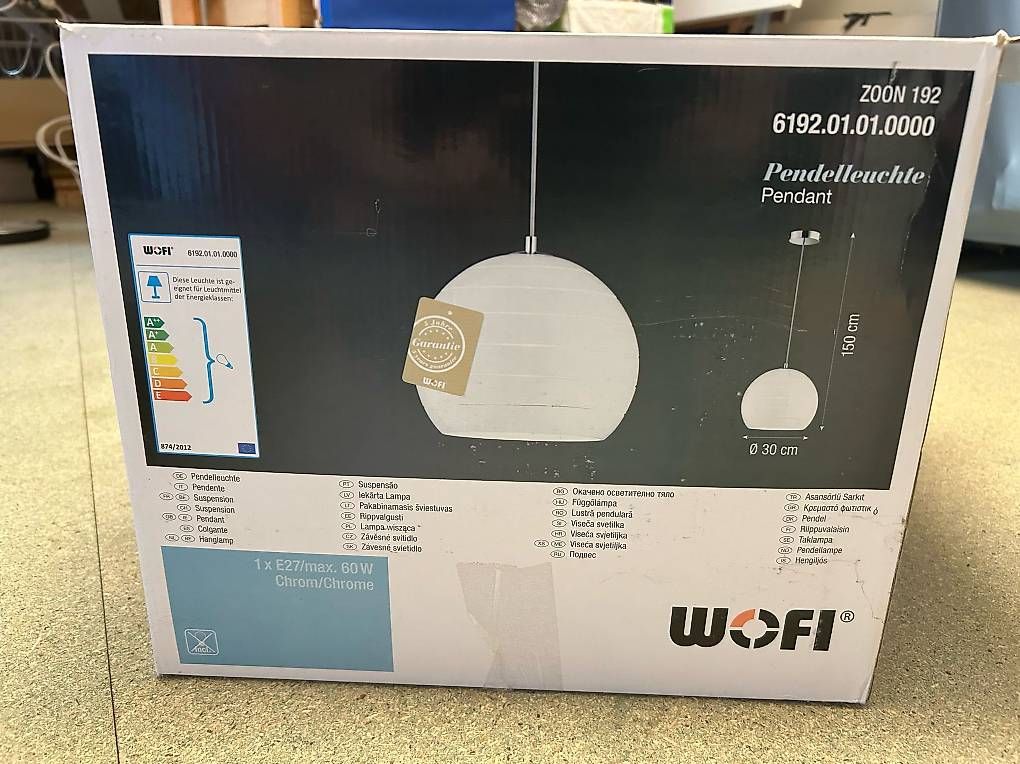 Lampadari & plafoniere: Pendelleuchte weiss – Nuovo (secondo la descrizione) da Muttenz venduto da anj_2qy5 2