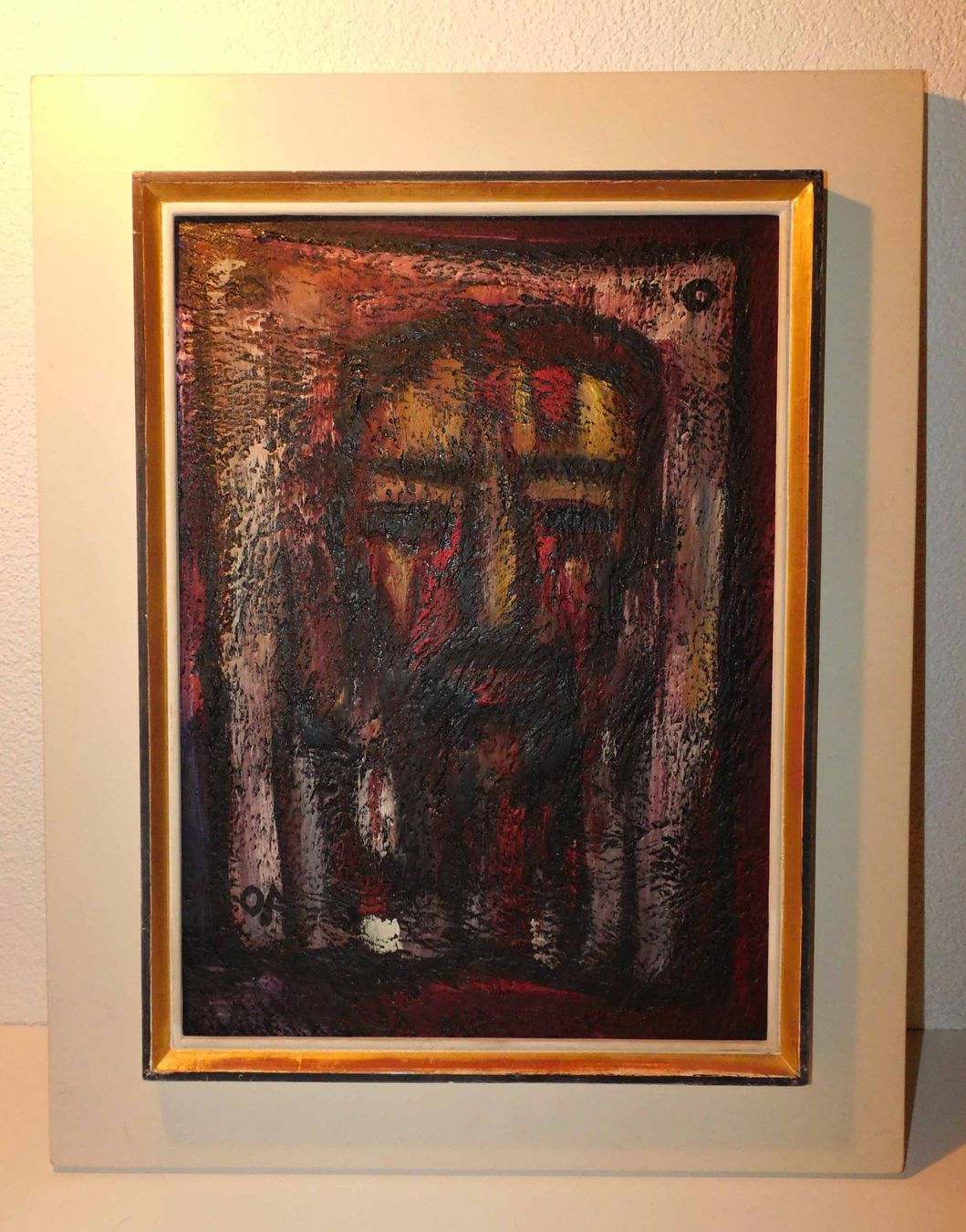 Gemälde: Kunst abstrakt - original - Althaus Oskar Ölgemälde – Gebraucht aus Sursee von 76
