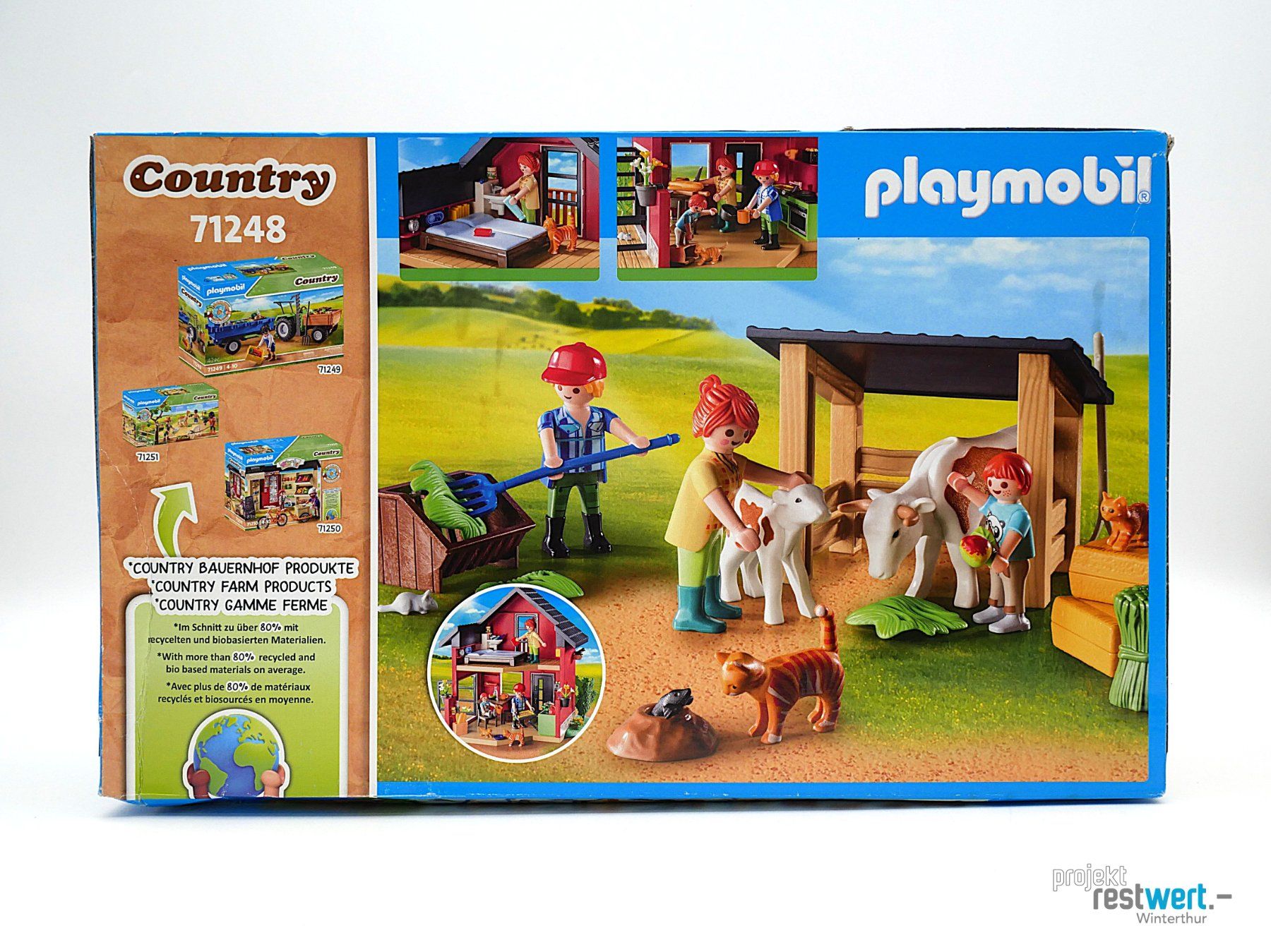 Playmobil Spielzeuge: PLAYMOBIL Bauernhaus 71248 – Neu und originalverpackt aus Winterthur von Restwert_Winterthur 2