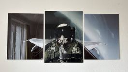 IWC TopGun Wandbild Acrylglas