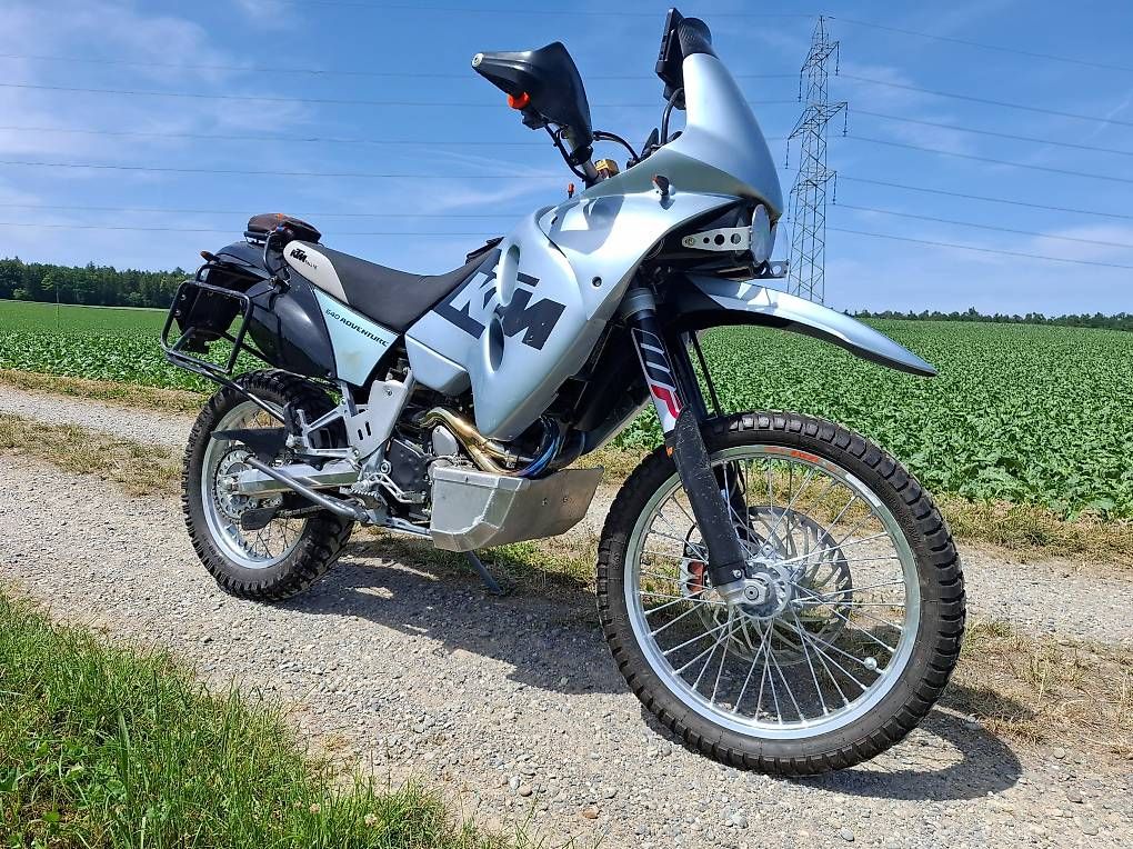 KTM Enduro: KTM 640 LC4 Adventure (zZ 25kW - Kat. A-) – Gebraucht aus Bülach von PeterPan73