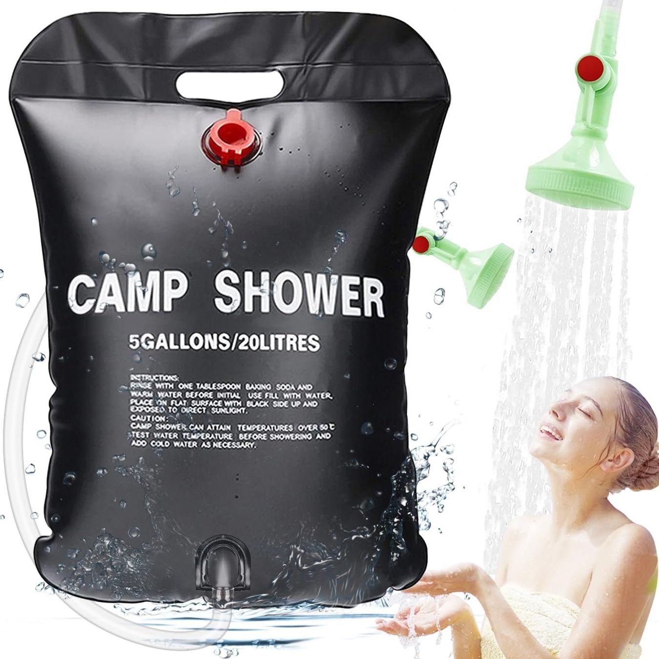 Docce: 20L Campingdusche Mobile Camping Dusche Solardusche Outdoor – Nuovo e nell'imballaggio originale da Hundwil venduto da Stallone5