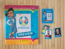 Panini UEFA EURO 2020 Sticker Album "Preview" vollständig
