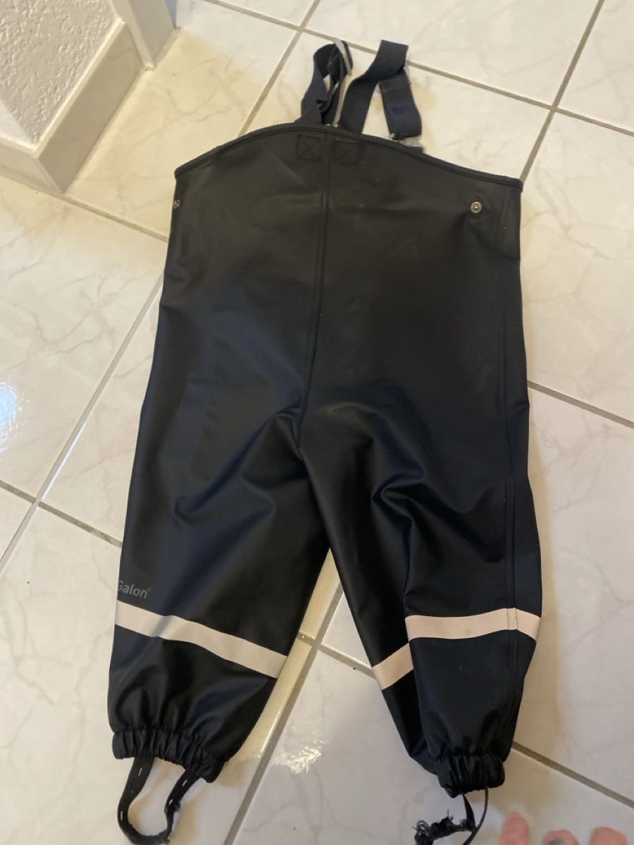 Completi: Didriksons Regenhose Kinder Gr. 80, schwarz – Usato da St. Gallen venduto da Msgoethe 3
