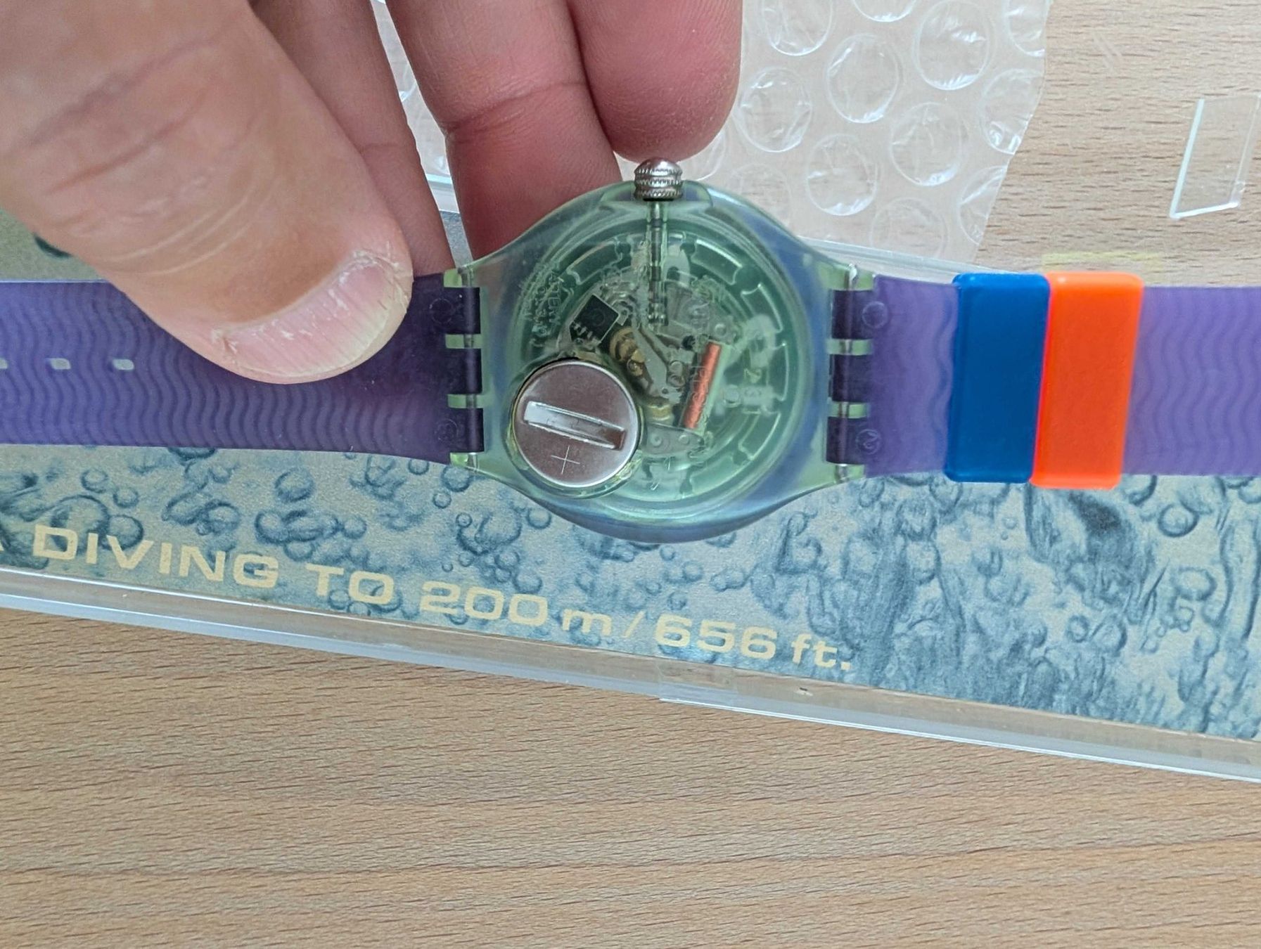 Swatch Orologi: Swatch Scuba Uhr - Neu – Nuovo e nell'imballaggio originale da Zumikon venduto da dwl_j987 3