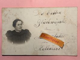 Glückwunsch-Karte 1899