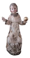 Salvator mundi Jesuskind Holz 18. Jh.