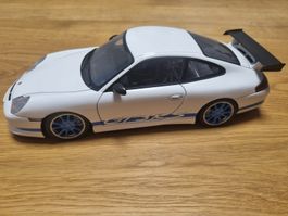 Porsche 911 (996) GT3 RS – AUTOart – 1:18 – Weiss/Blau
