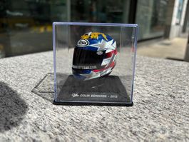 Moto GP Helmet Colin Edwards 2012 Arai  1:5