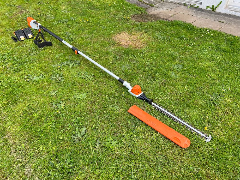 Akku Heckenschere STIHL HLA 85, mit Batary und Ladegeräte Kaufen auf