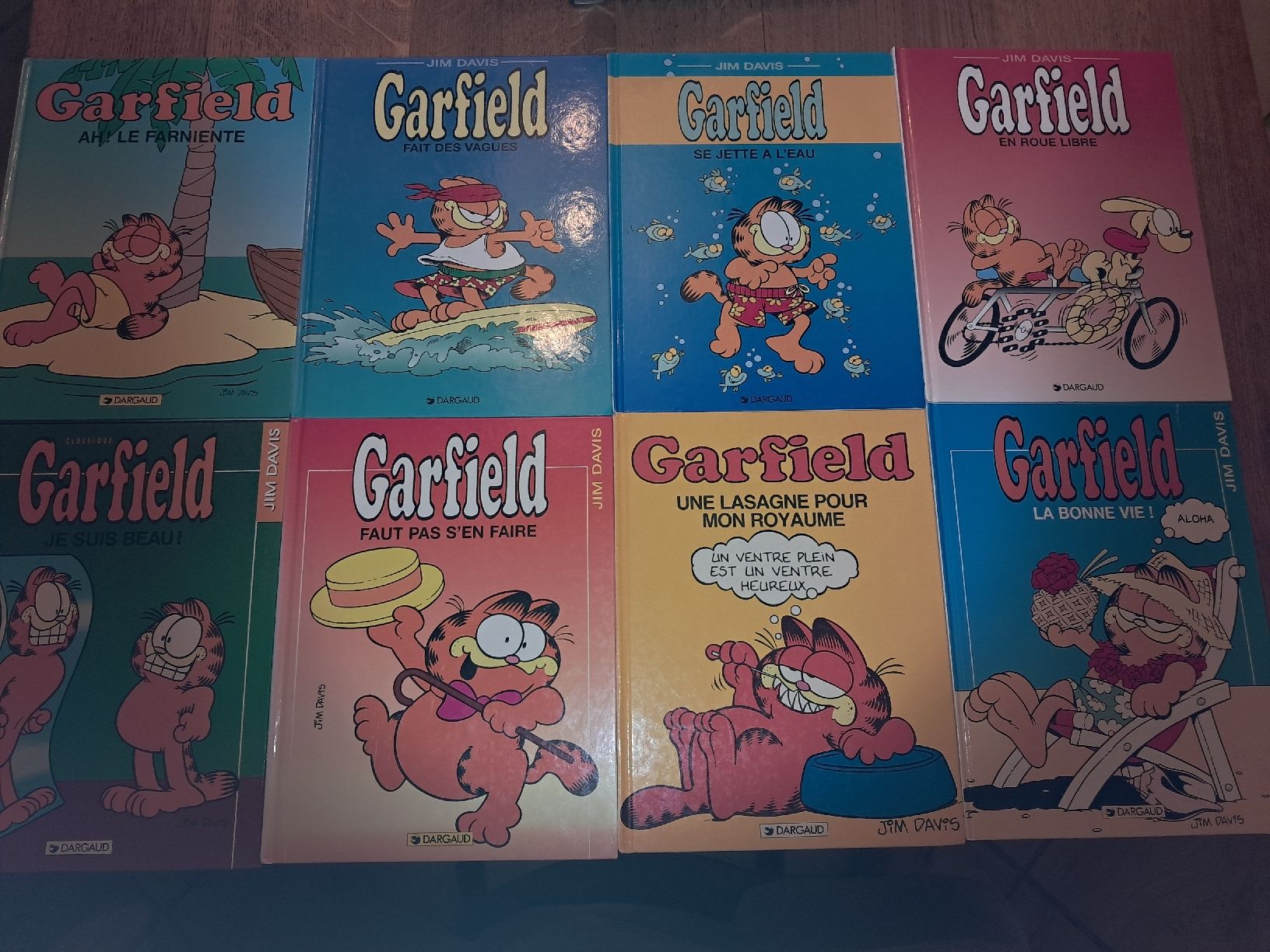 BD: Collection de 8 bd Garfield – D'occasion à Le locle par juliensaran