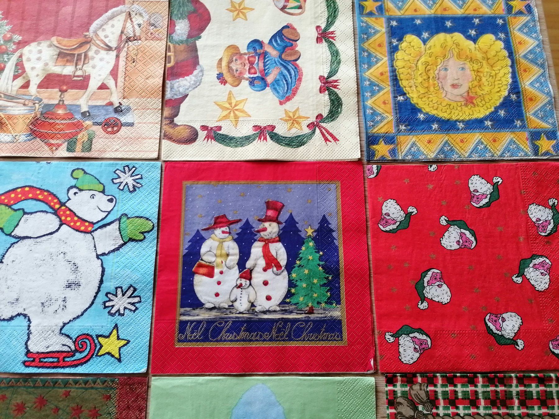 Tovaglioli: 20 Stk. Servietten Weihnachten / Set Nr. 2 – Nuovo (secondo la descrizione) da Zollikofen venduto da Blackie 2