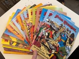 RARITÄT 24er Lot PRINZ EISENHERZ Harold R Foster