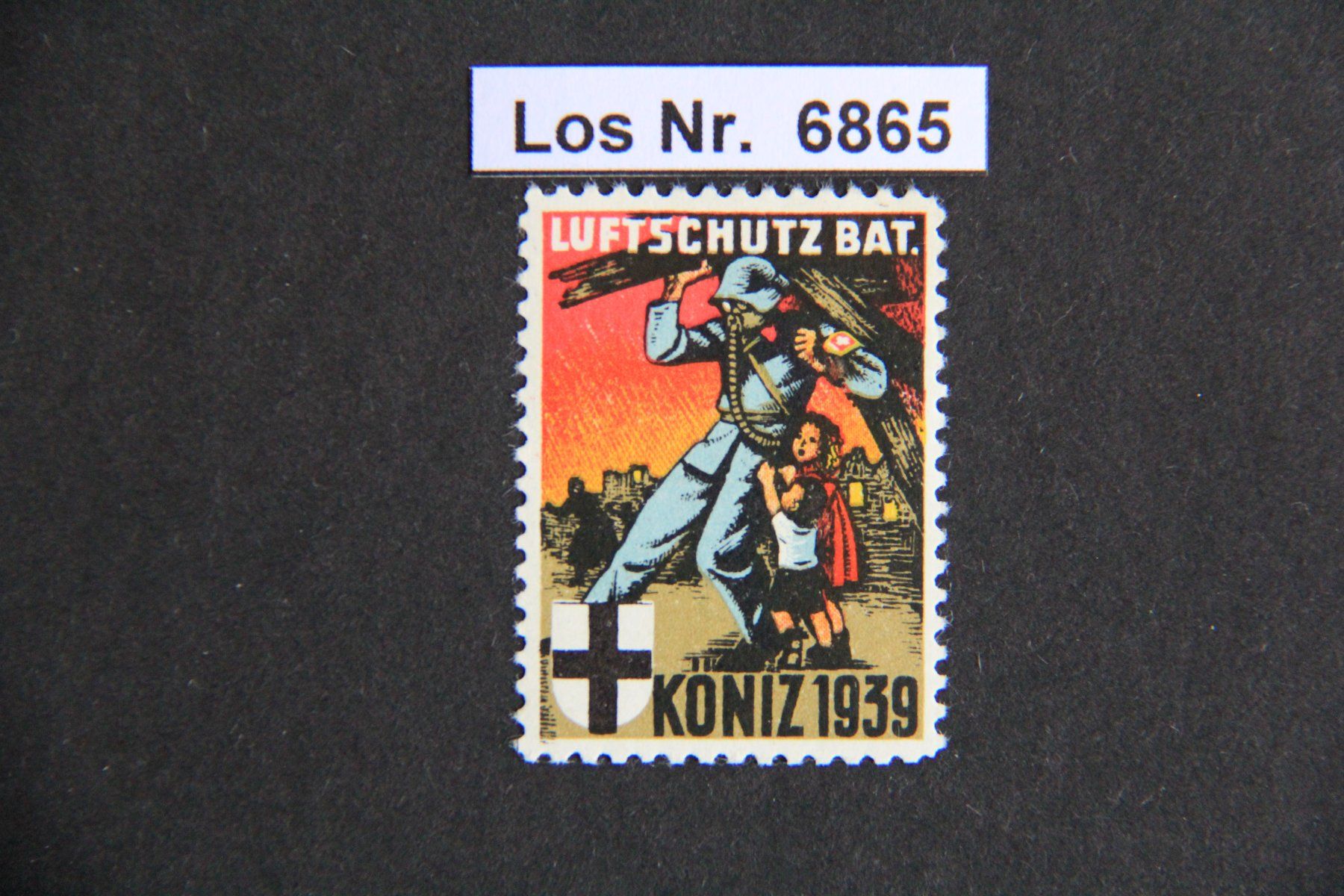 Tutti i francobolli: 2. Weltkrieg-Marke Luftschutz                       Los 6865 – Usato da Volken venduto da jukon65