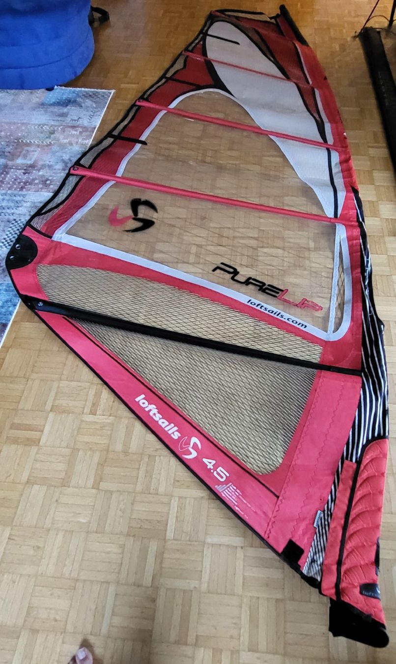 Surf: Surfsegel 4.5m2 – Usato da Steinhausen venduto da Storch293