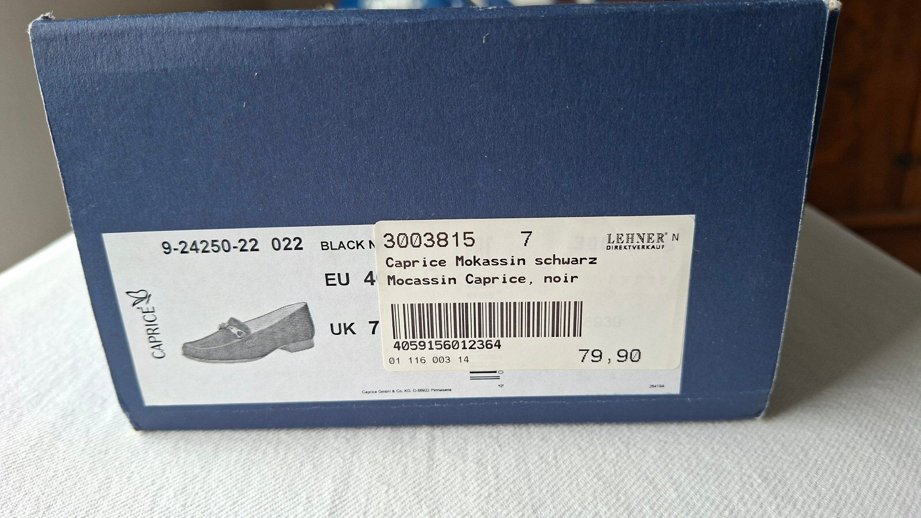 Scarpe da donna: Mokassin schwarz Grösse 40,5 – Nuovo (secondo la descrizione) da Trasadingen venduto da Traadinger 2
