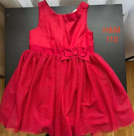 Festliches Kleid Weihnachten /Xmas  Gr 110 C&A
