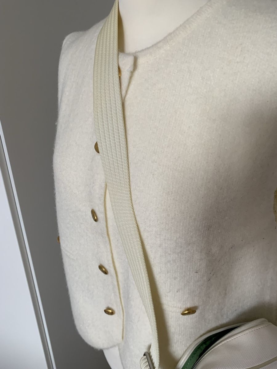 Lacoste Borse da donna: Lacoste Umhängetasche, Weiss – Usato da Rüfenacht venduto da lilly_67 3