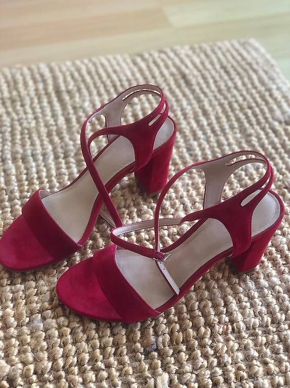 Damenschuhe: High Heels Rot Grösse 37 – Gebraucht aus Wädenswil von sereina.v 2