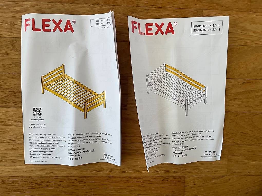 Lits: Flexa Classic Bett White Wash – D'occasion à Neuenkirch par Marc-Dave01 4